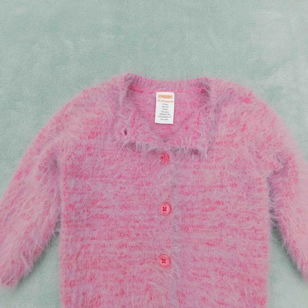 Gymboree 12-18M Soft & Stretchy Super-Fuzzy Eyelash Sweater
